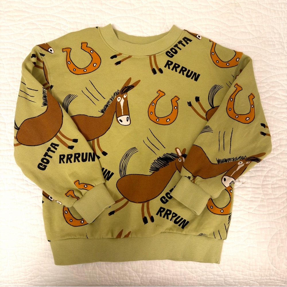H&M Kids Olive Green Sweatshirt
